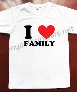Áo gia đình - We love family
