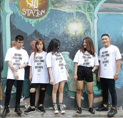 Áo nhóm - Keep Calm and Smile